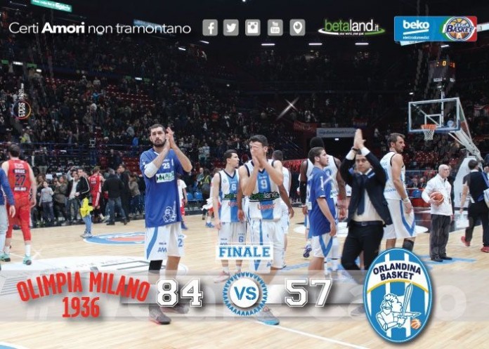 Olimpia Milano - Capo D'Orlando