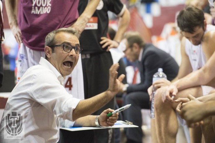 Pallacanestro Trapani in conferenza con coach Ducarello. E' tempo di derby contro Agrigento