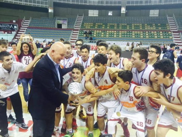 Under 14 della Pallacanestro Trapani campione regionale