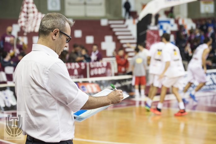 Ugo Ducarello coach Pallacanestro Trapani