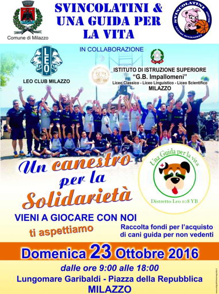 Un canestro per la solidarietà