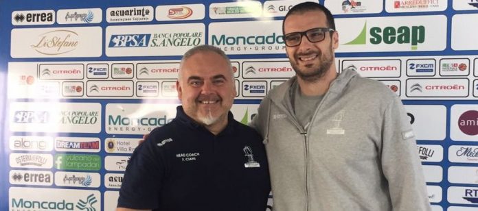 Franco Ciani e Innocenzo Ferraro della Fortitudo Agrigento