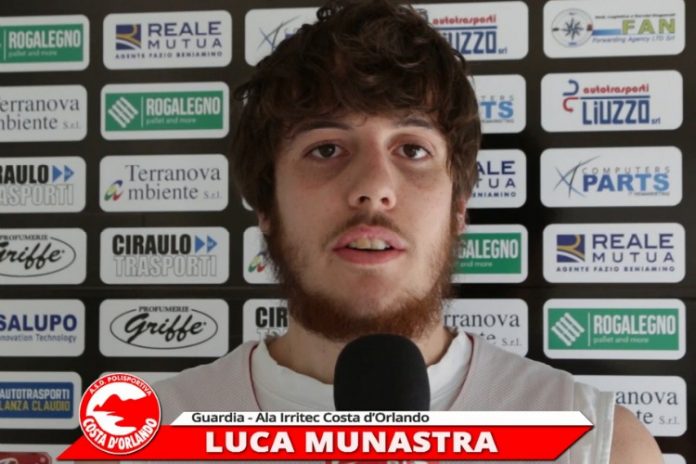 Luca Munastra giocatore della Costa d'Orlando