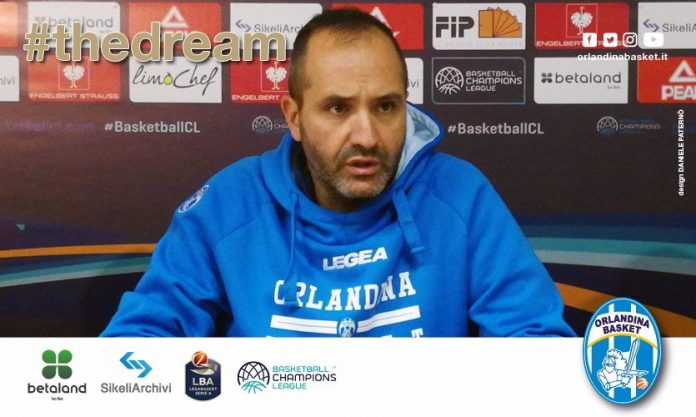 Di Carlo in conferenza stampa pre Bcl Saratov