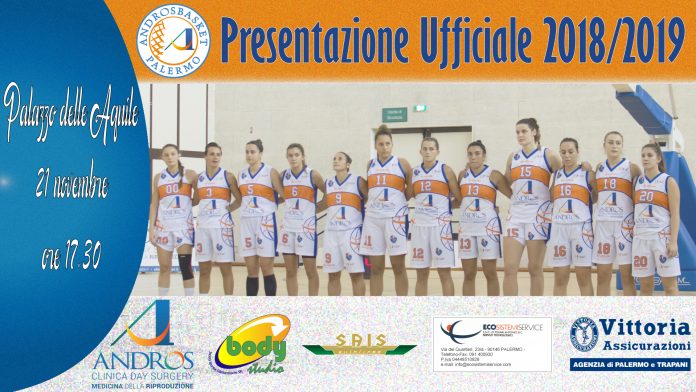 presentazione Androsbasket Palermo