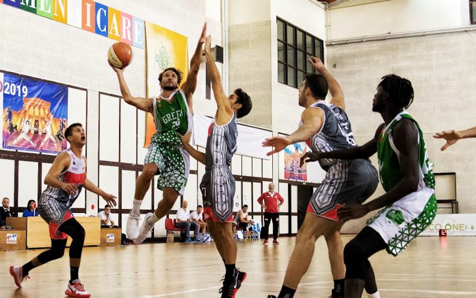 Green Basket Palermo - Alba, Di Marco al tiro