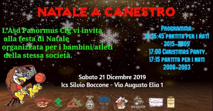 Natale a canestro Panormus