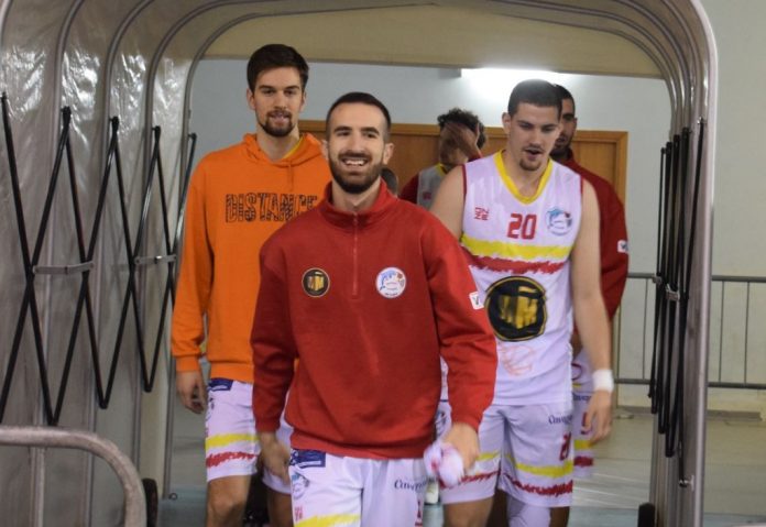 Il capitano della Basket School Messina Scimone